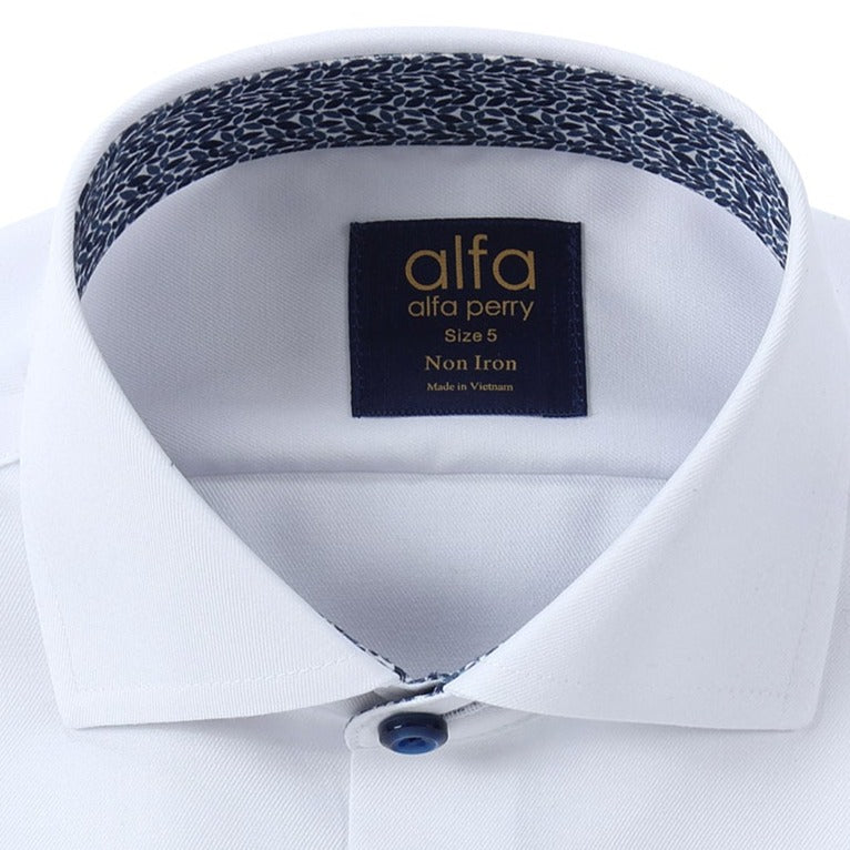 alfa perry dress shirts Alfa Perry Pink 100% Cotton Dress Shirt Karako Suits